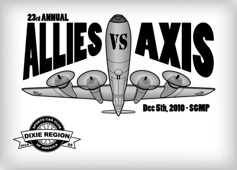 Allies vs Axis T-Shirt Logo 2010