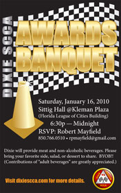 2010 Award Banquet Flyer